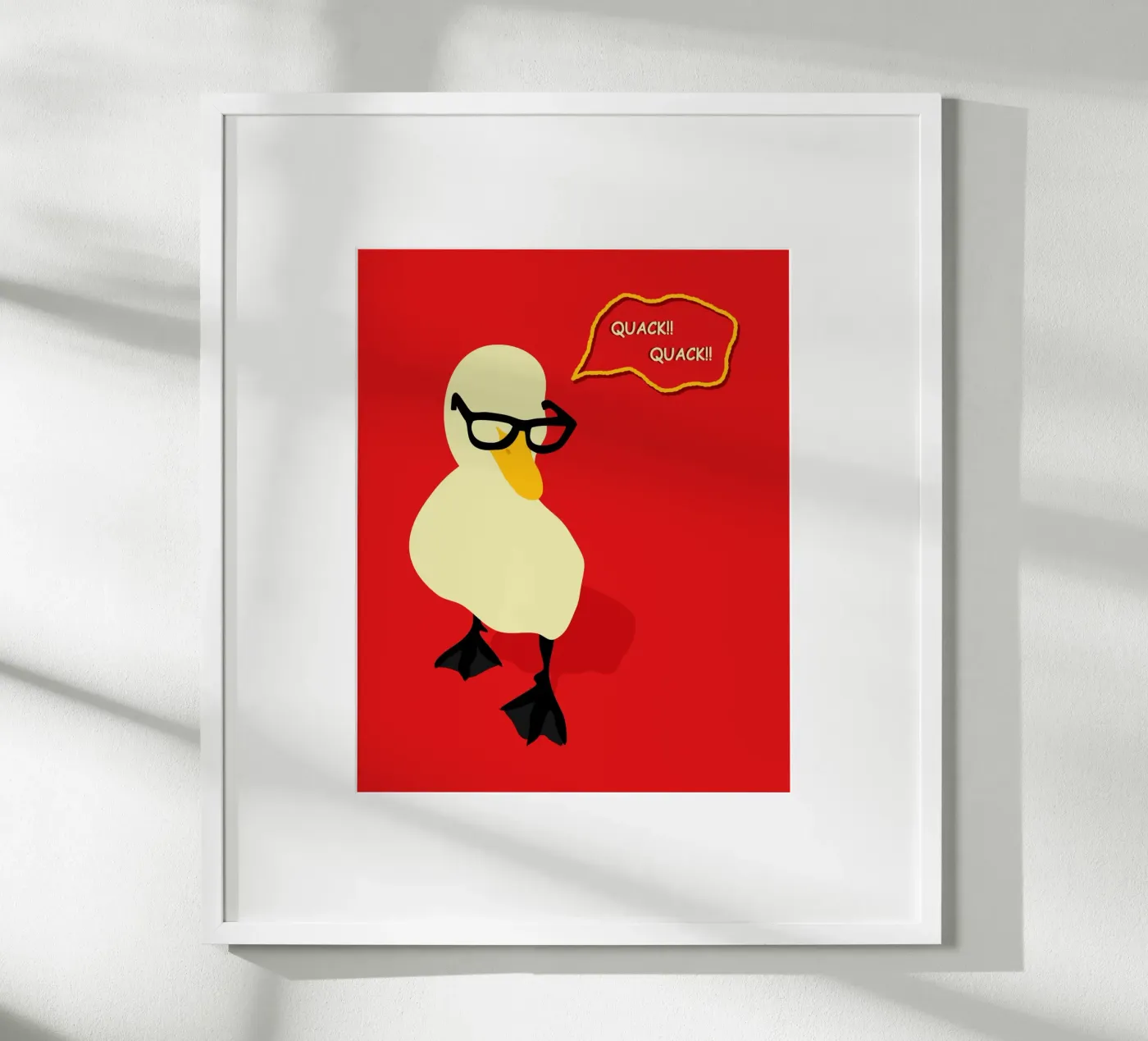 Dapper Duck Poster von Kintsugi99