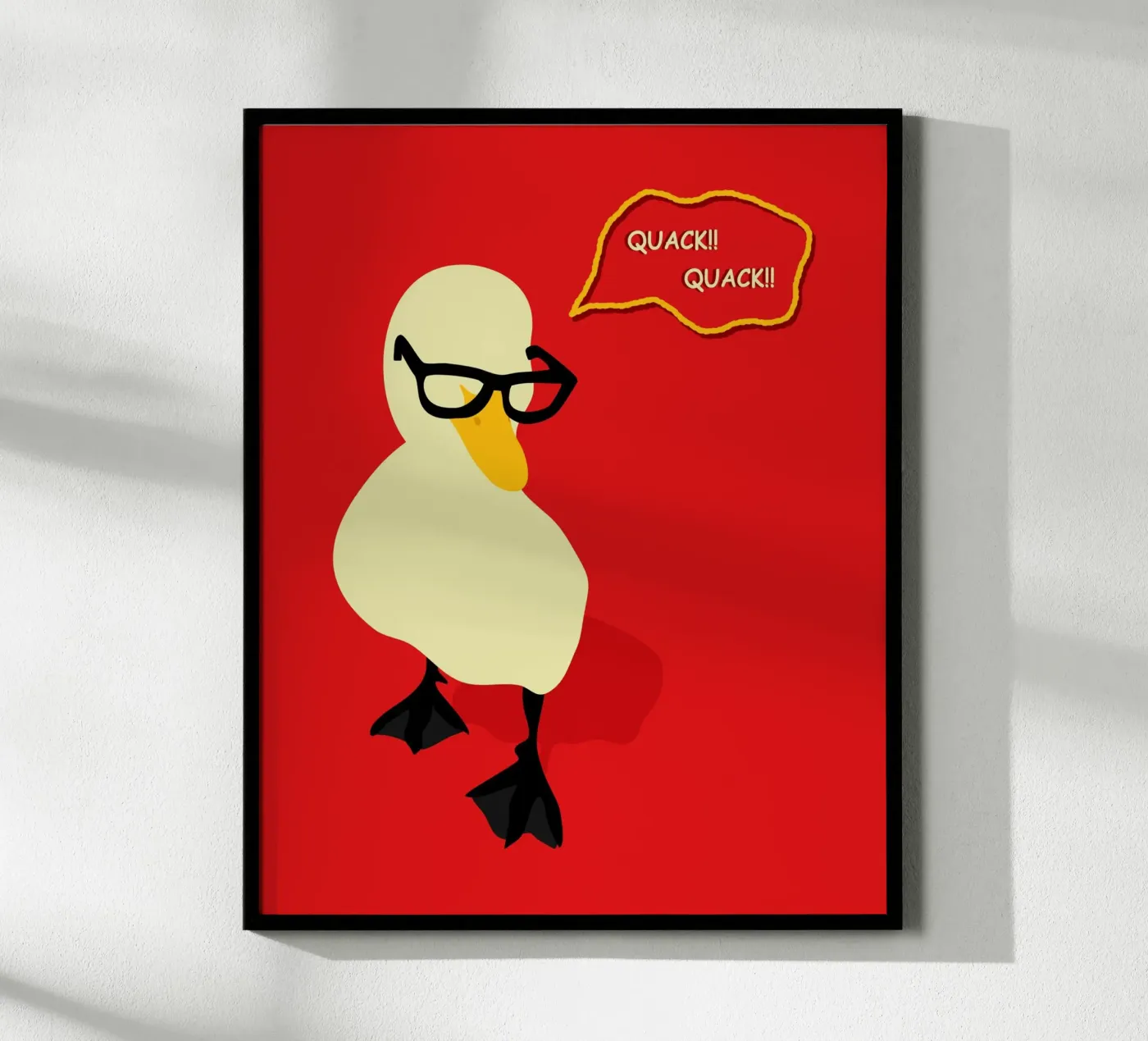 Dapper Duck Poster von Kintsugi99