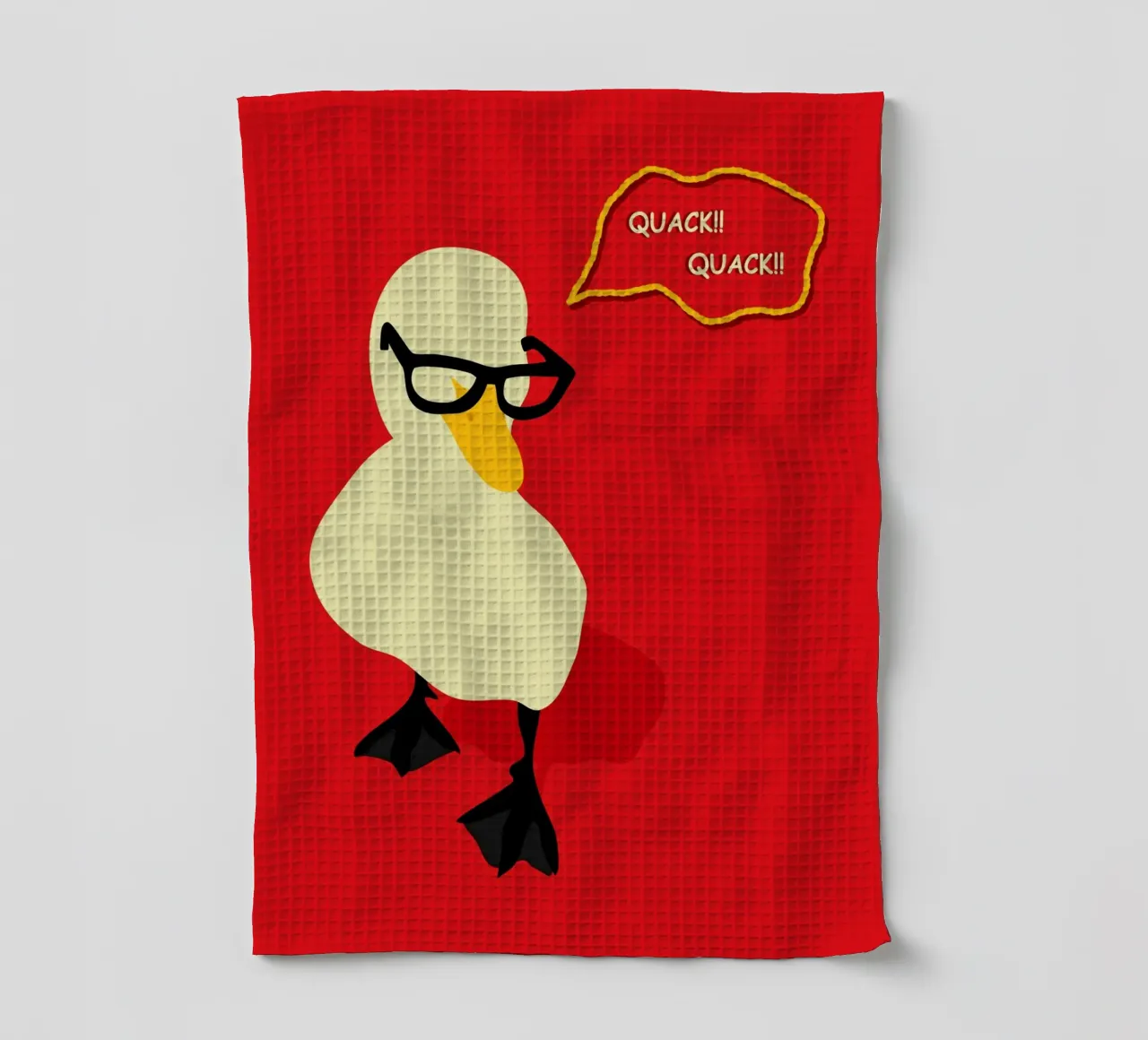 Anatra dapper canovaccio da cucina da Kintsugi99