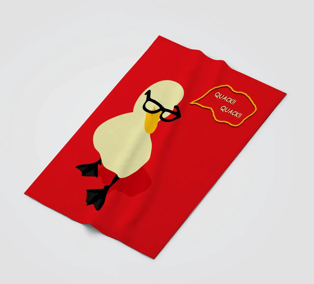 Anatra dapper coperta in pile da Kintsugi99