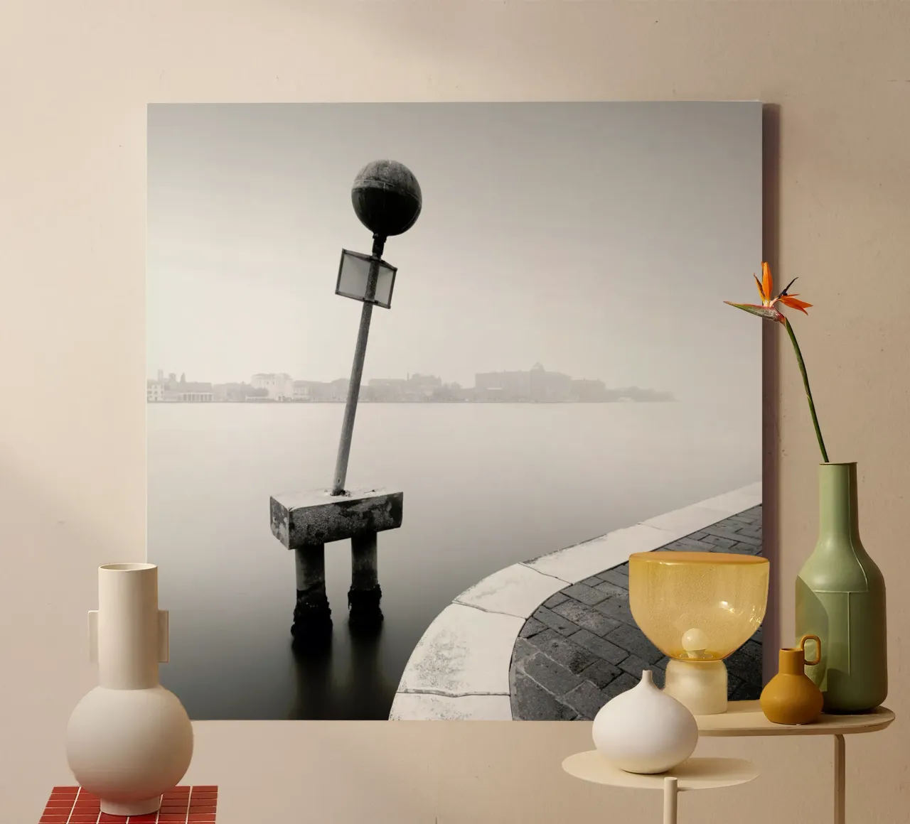Direzione - Venedig canvas met Baklijst van Håggard Photography | Ronny Behnert