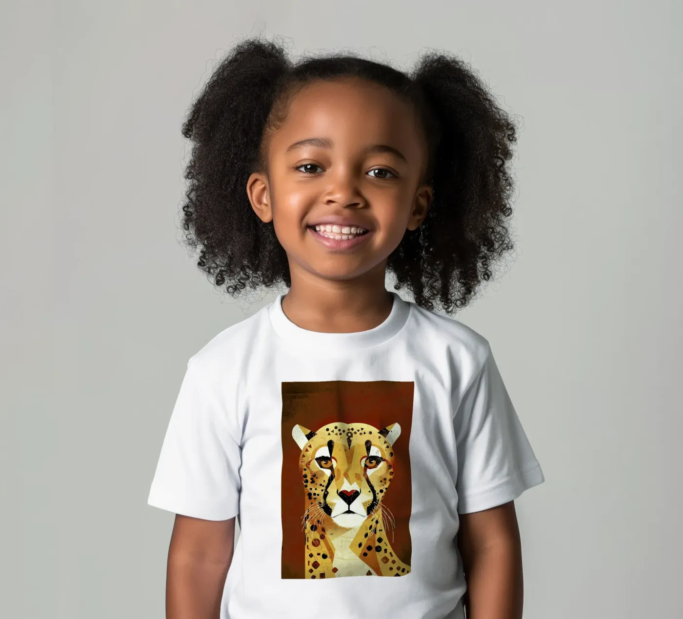 Cheetah t-shirt bambini da Dieter Braun
