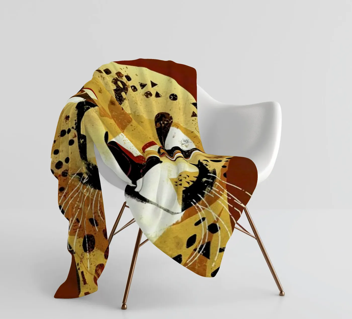 Cheetah Fleecedecke von Dieter Braun