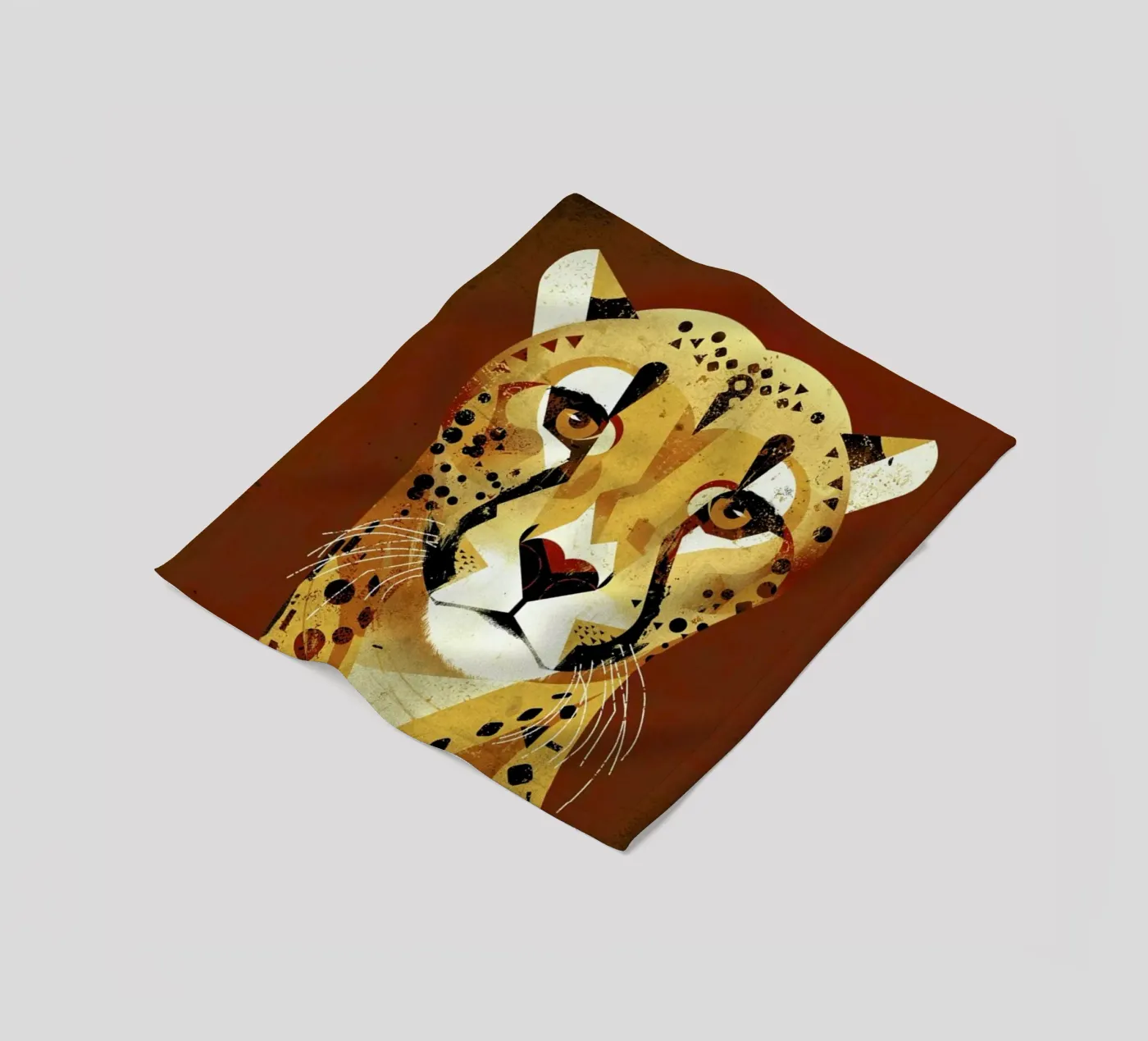 Cheetah Fleecedecke von Dieter Braun