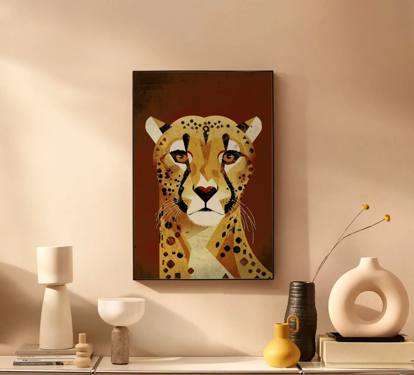 Cheetah Acryl-Glas von Dieter Braun