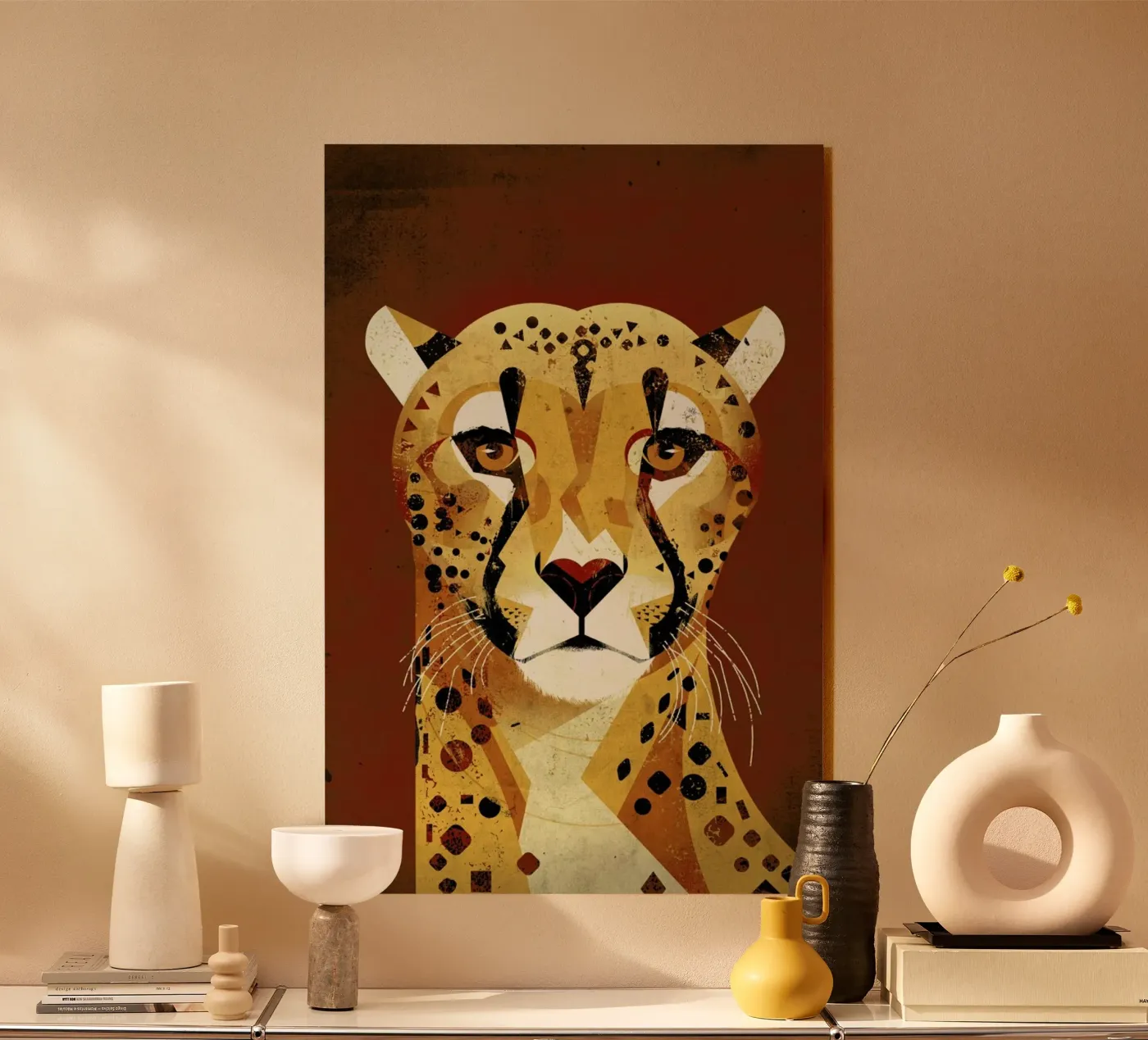 Cheetah Acryl-Glas von Dieter Braun