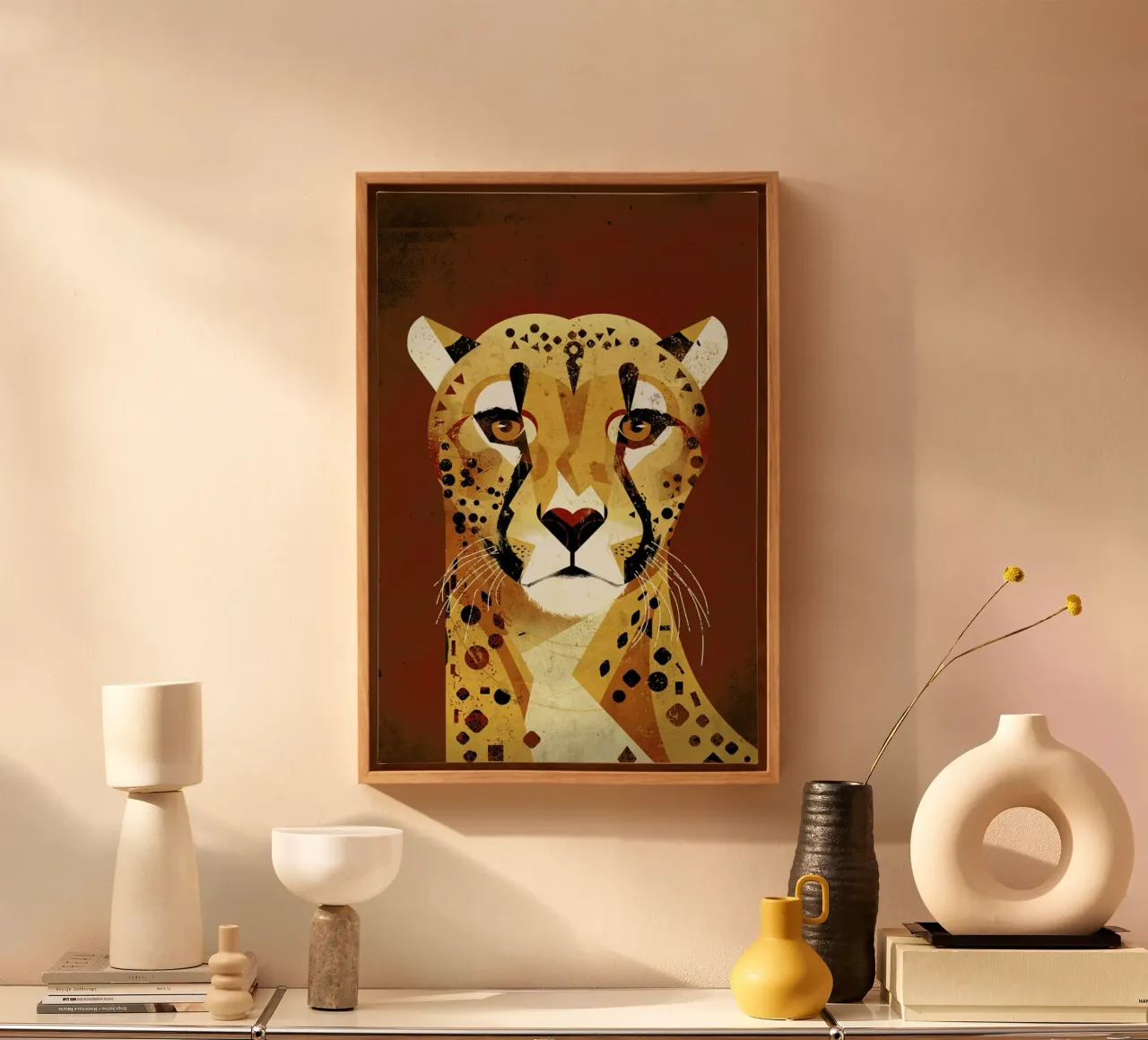 Cheetah canvas by Dieter Braun