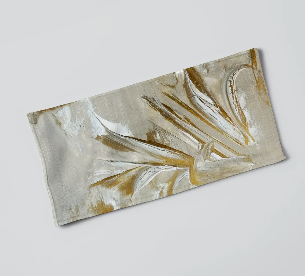 MESSAGE FROM THE HEART 22 asciugamano da bagno da Thierry Vobmann Abstract painting