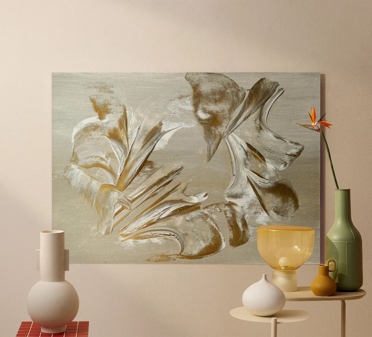 MESSAGE FROM THE HEART 22 plexiglass da Thierry Vobmann Abstract painting