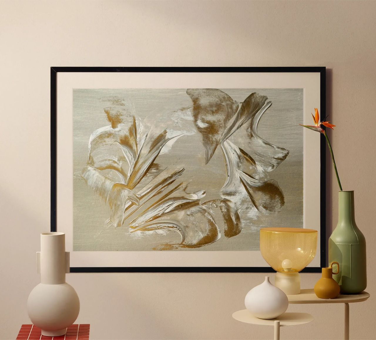 MESSAGE FROM THE HEART 22 Hahnemühle von Thierry Vobmann Abstract painting