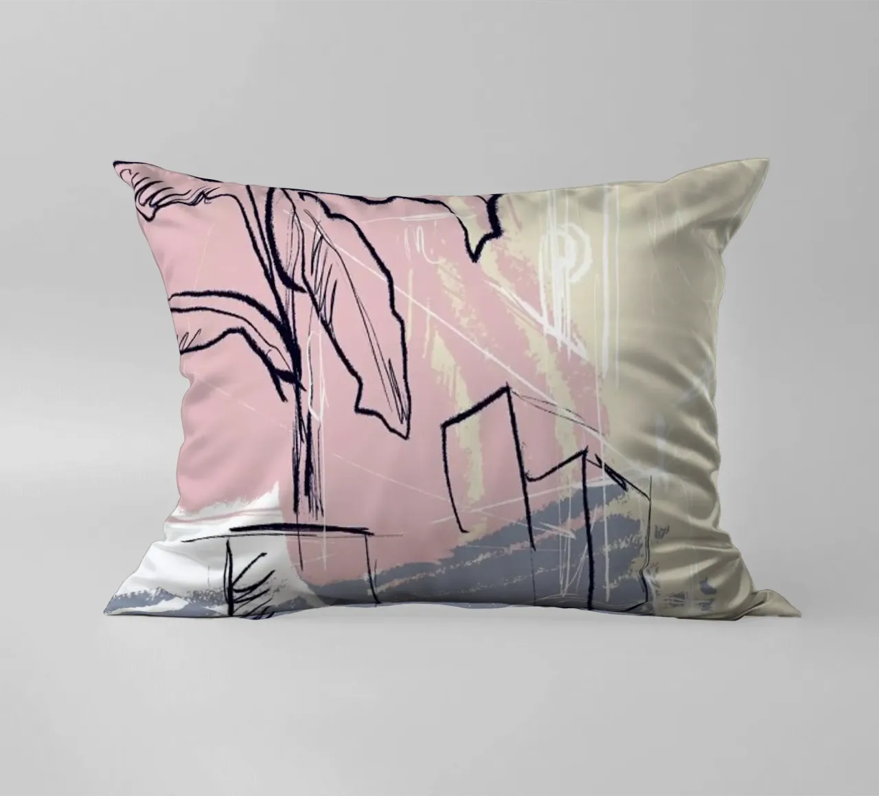 Indoor Studies I cuscino da Jilli Darling Art