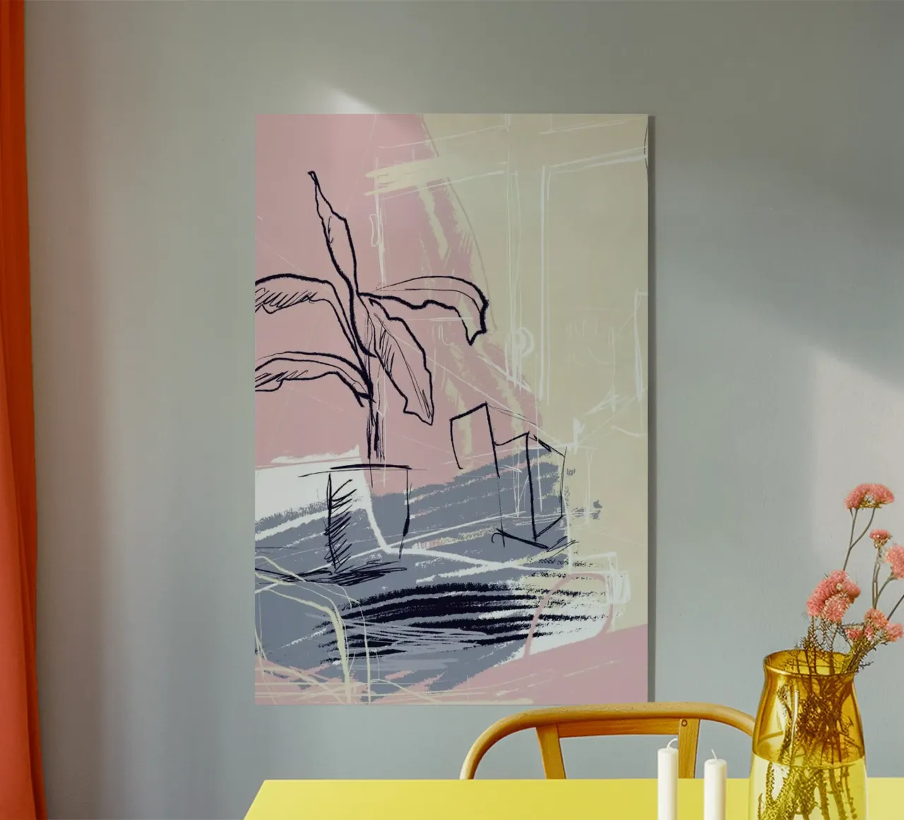 Indoor Studies I plexiglass da Jilli Darling Art