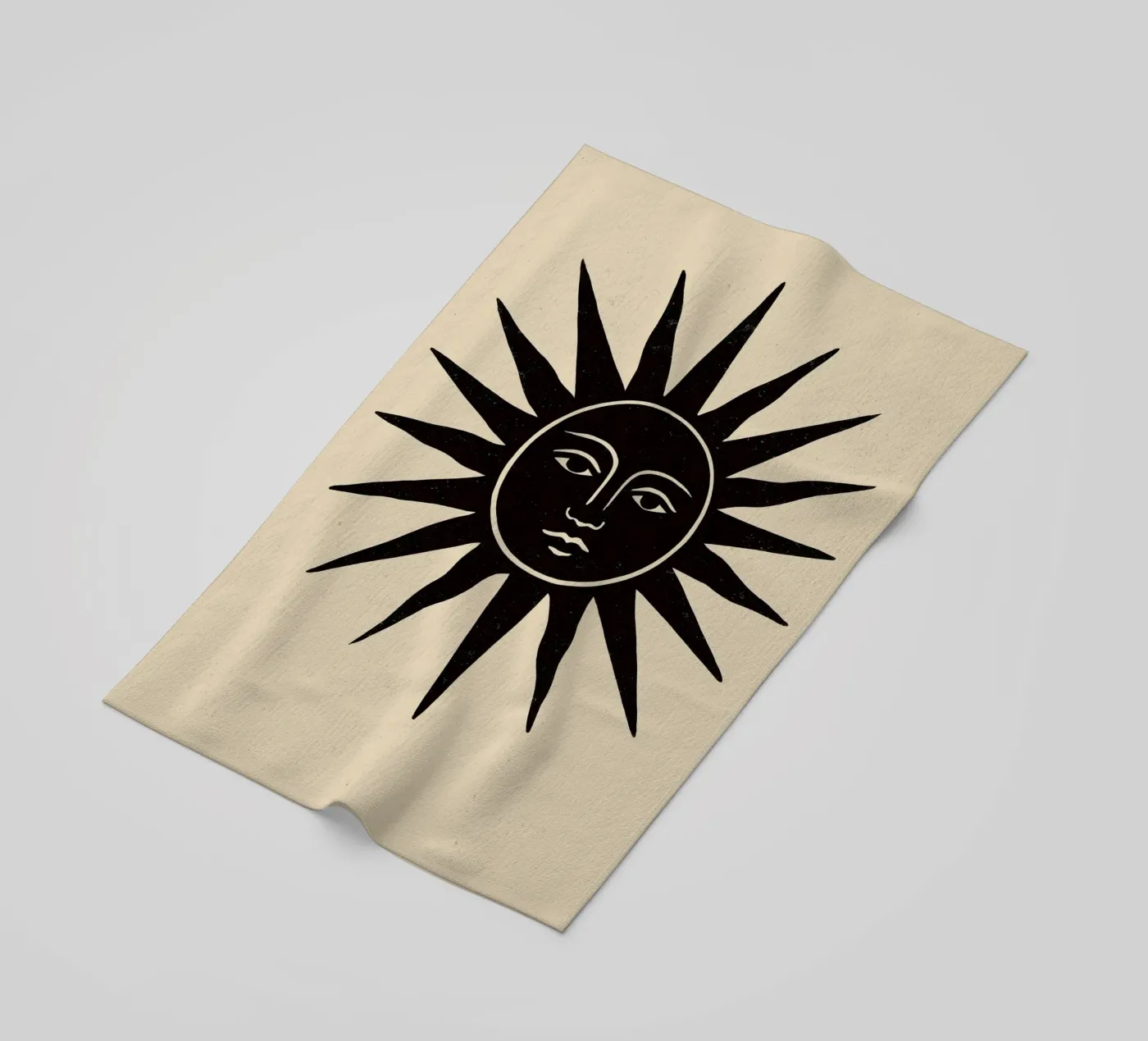 Shadow Sun Strandtuch von treechild
