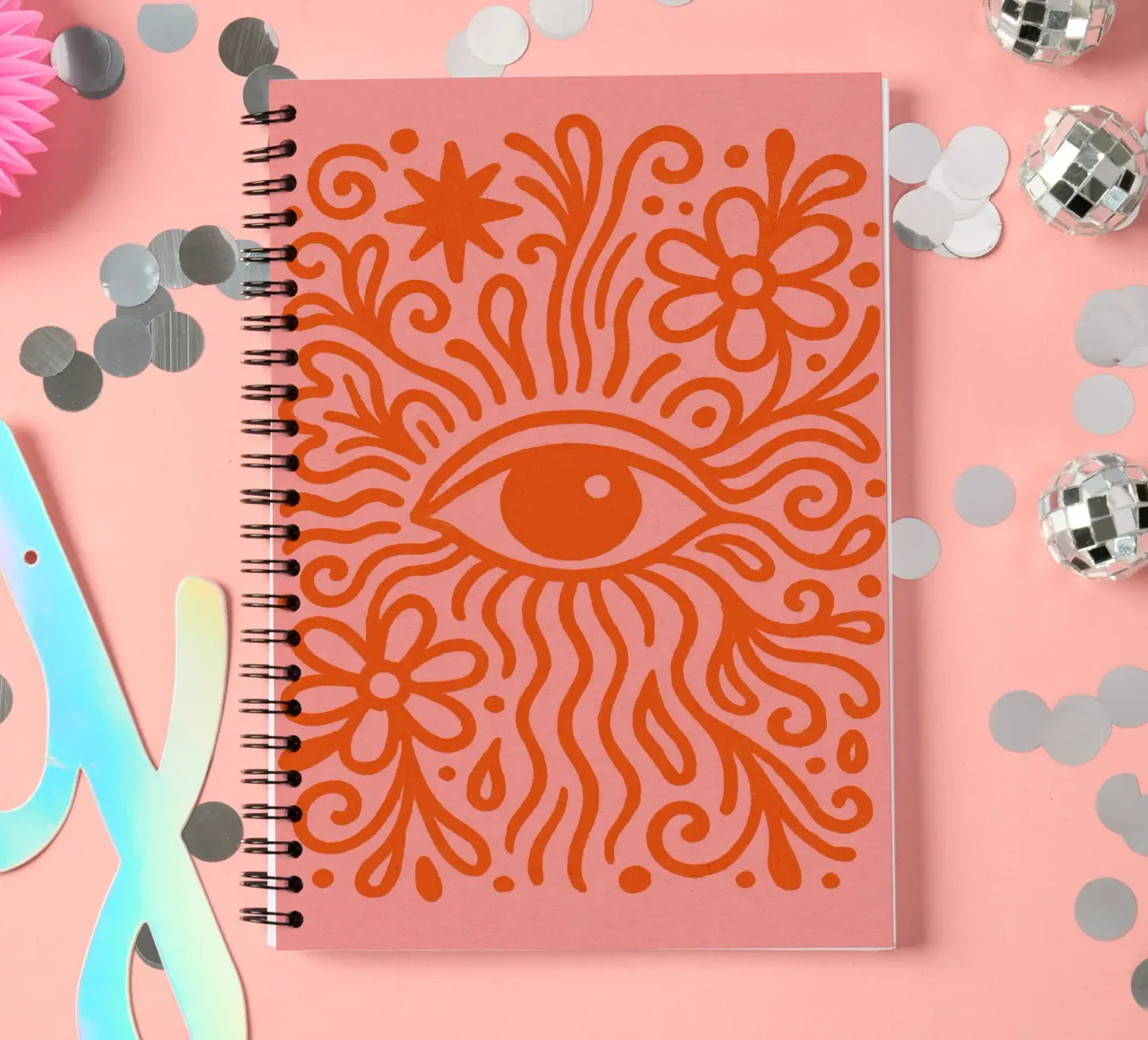 Tears Of Gaia spiral notebook by treechild