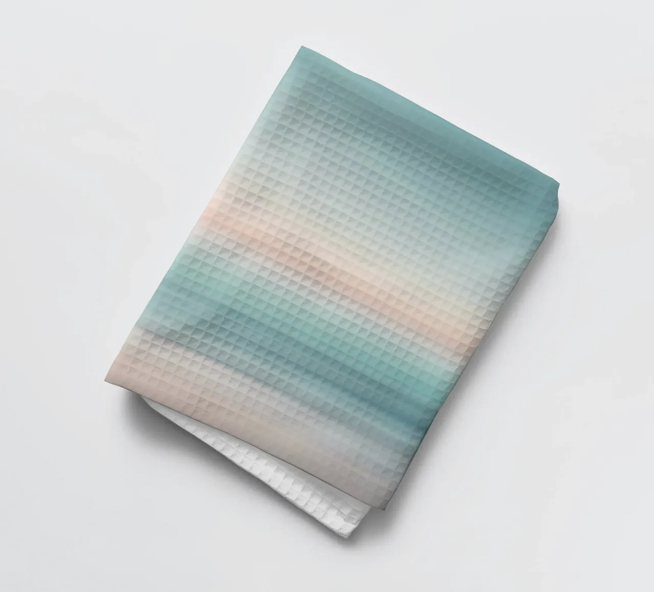Strati di oceano sfocati in un pallido tramonto canovaccio da cucina da PhotoVibe Decor