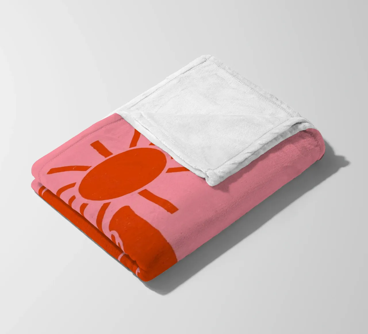 Touch The Sun No 02 coperta in pile da treechild