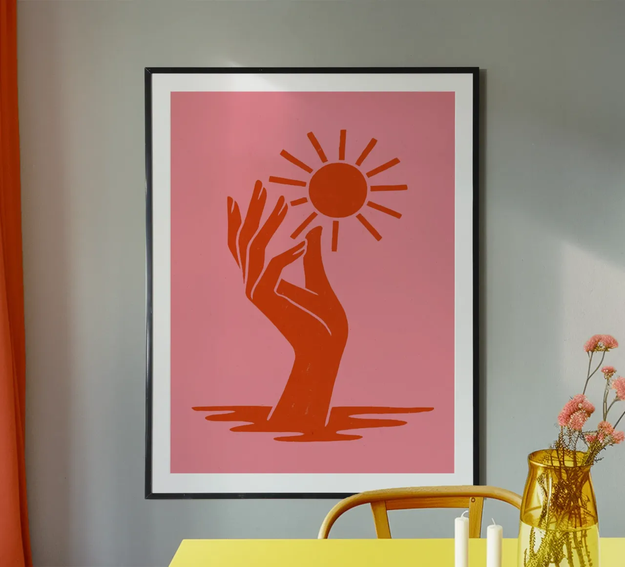 Touch The Sun No 02 carta hahnemühle da treechild