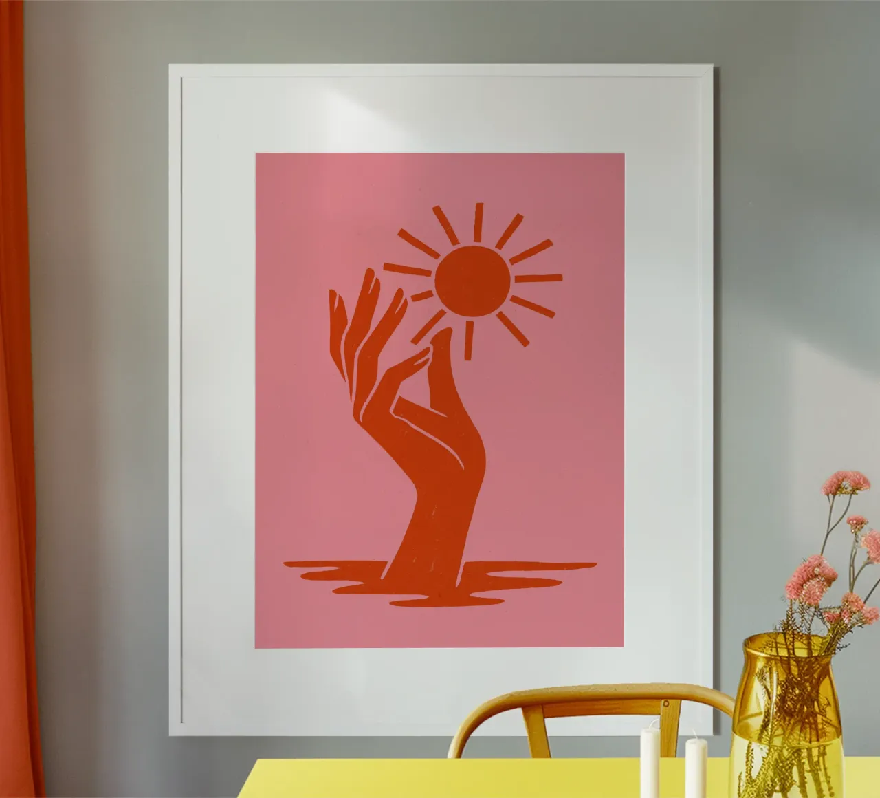 Touch The Sun No 02 carta hahnemühle da treechild