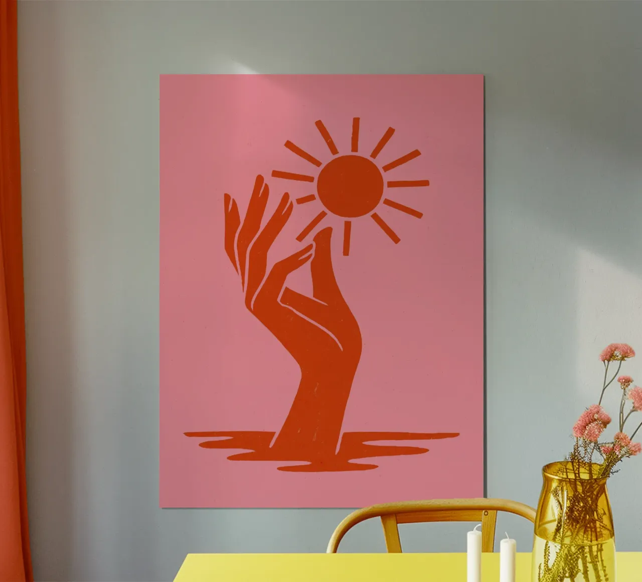 Touch The Sun No 02 carta hahnemühle da treechild