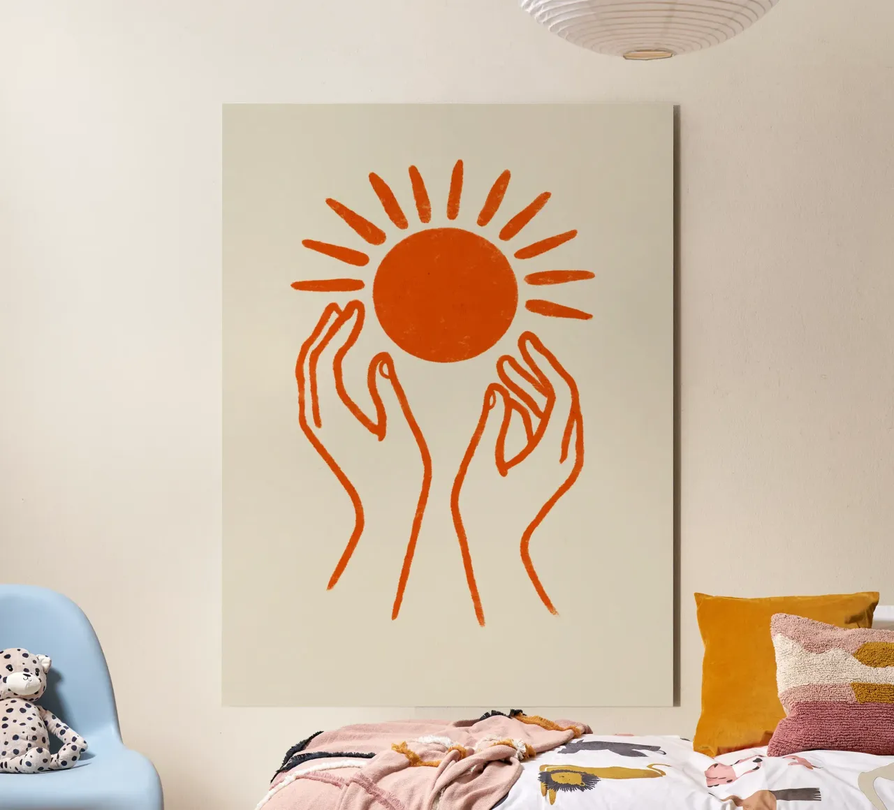 Touch The Sun No 01 alluminio dibond da treechild