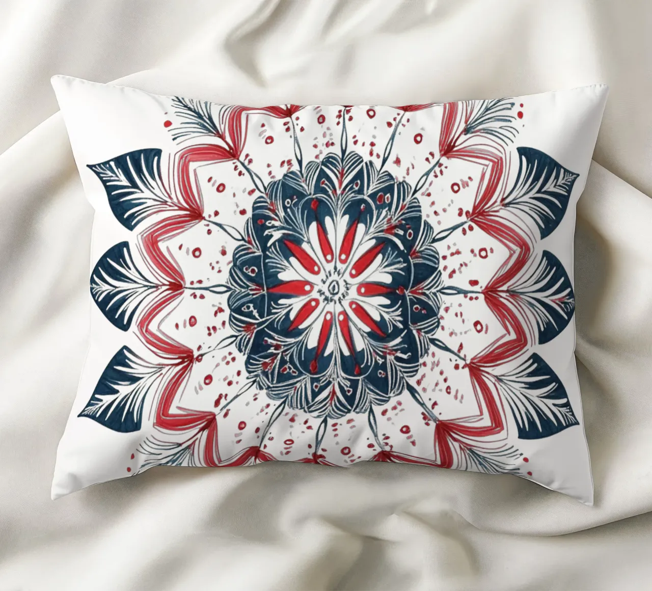 Mandala di Natale cuscino da Spiritual Touch