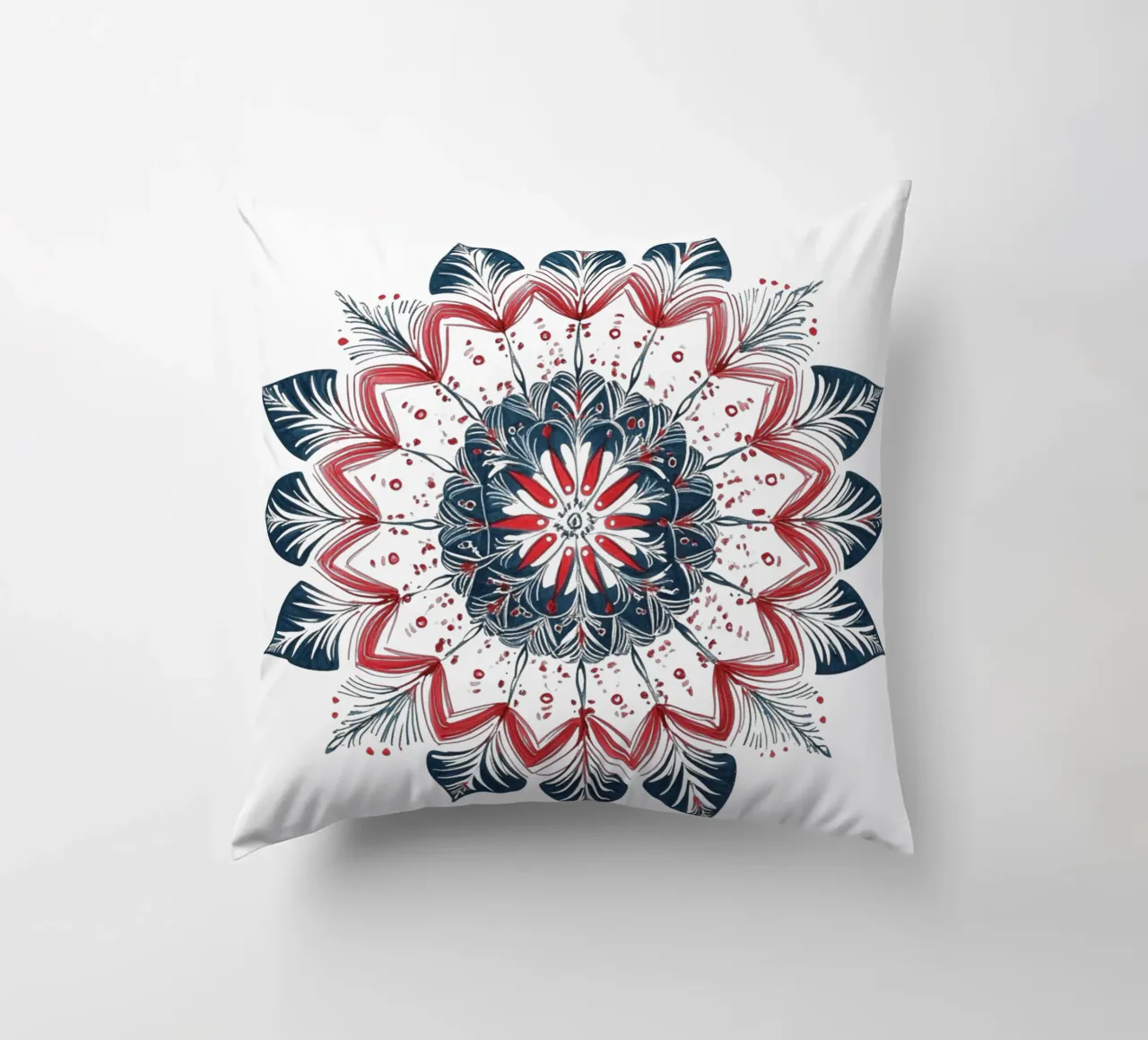 Mandala di Natale cuscino da Spiritual Touch