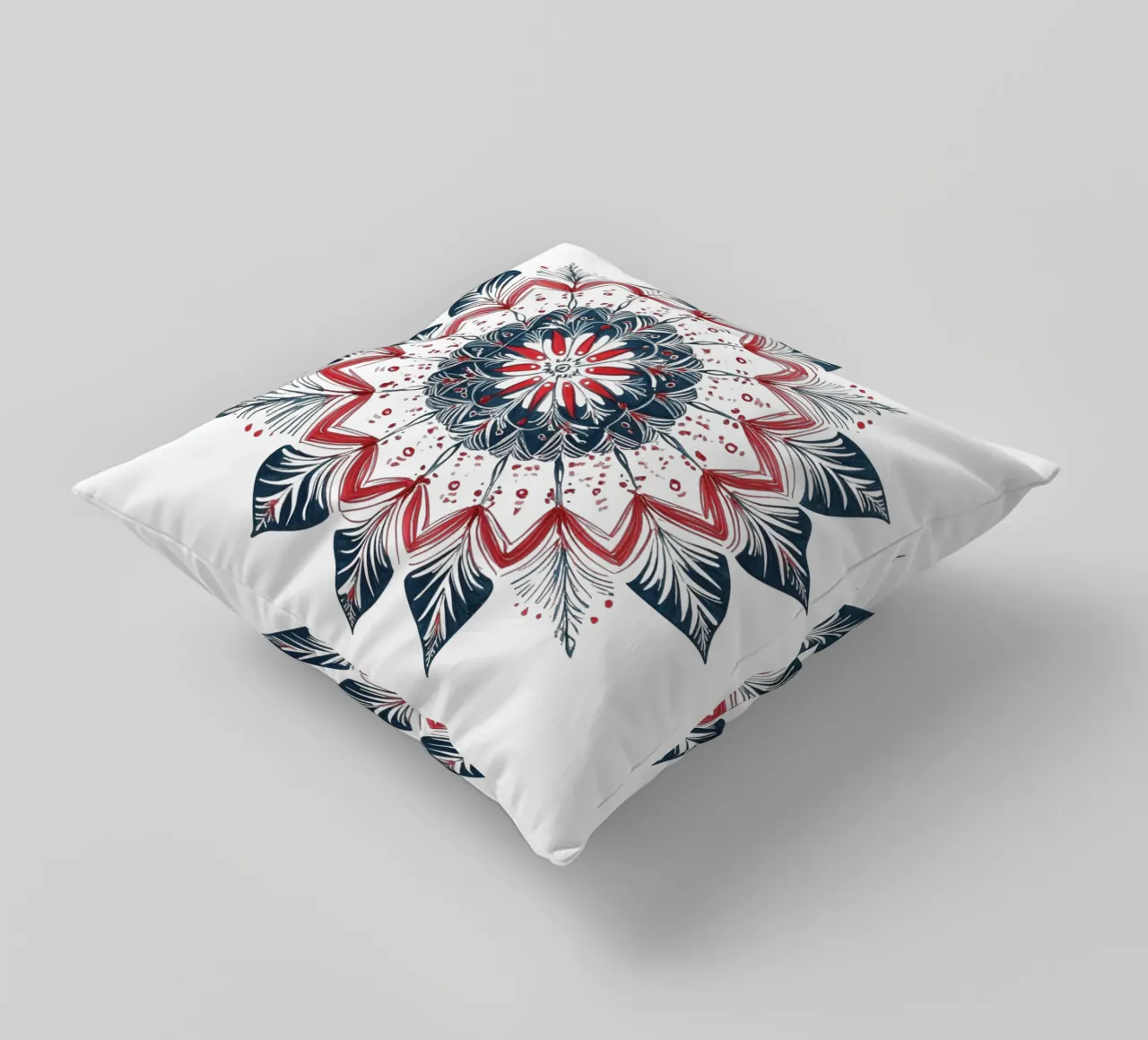Mandala di Natale cuscino da Spiritual Touch