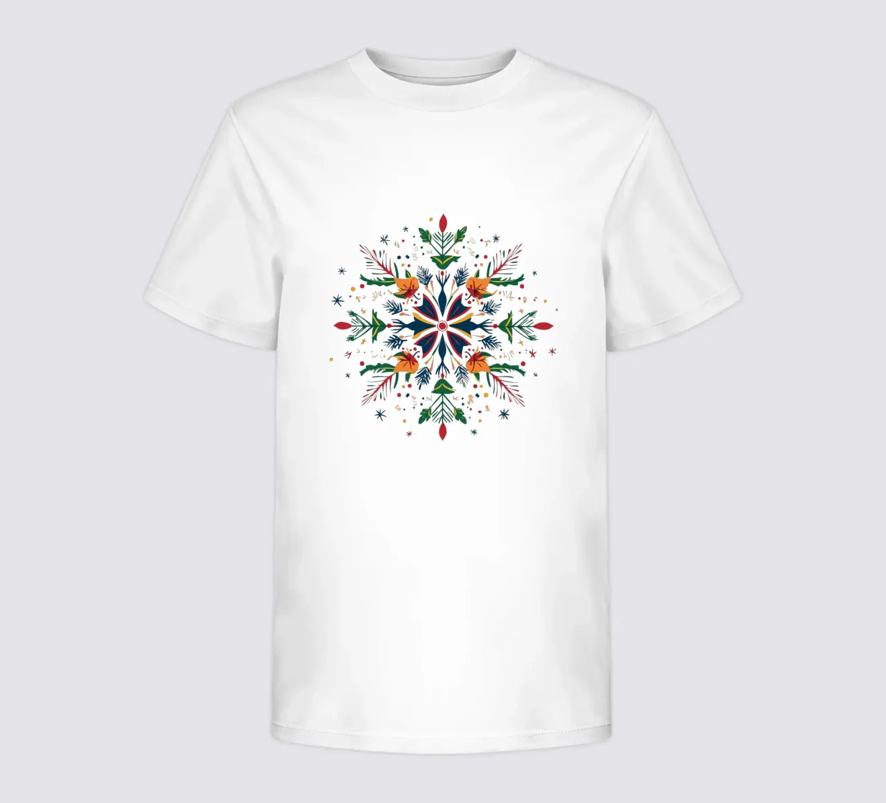Christmas Mandala kids t-shirt by Spiritual Touch