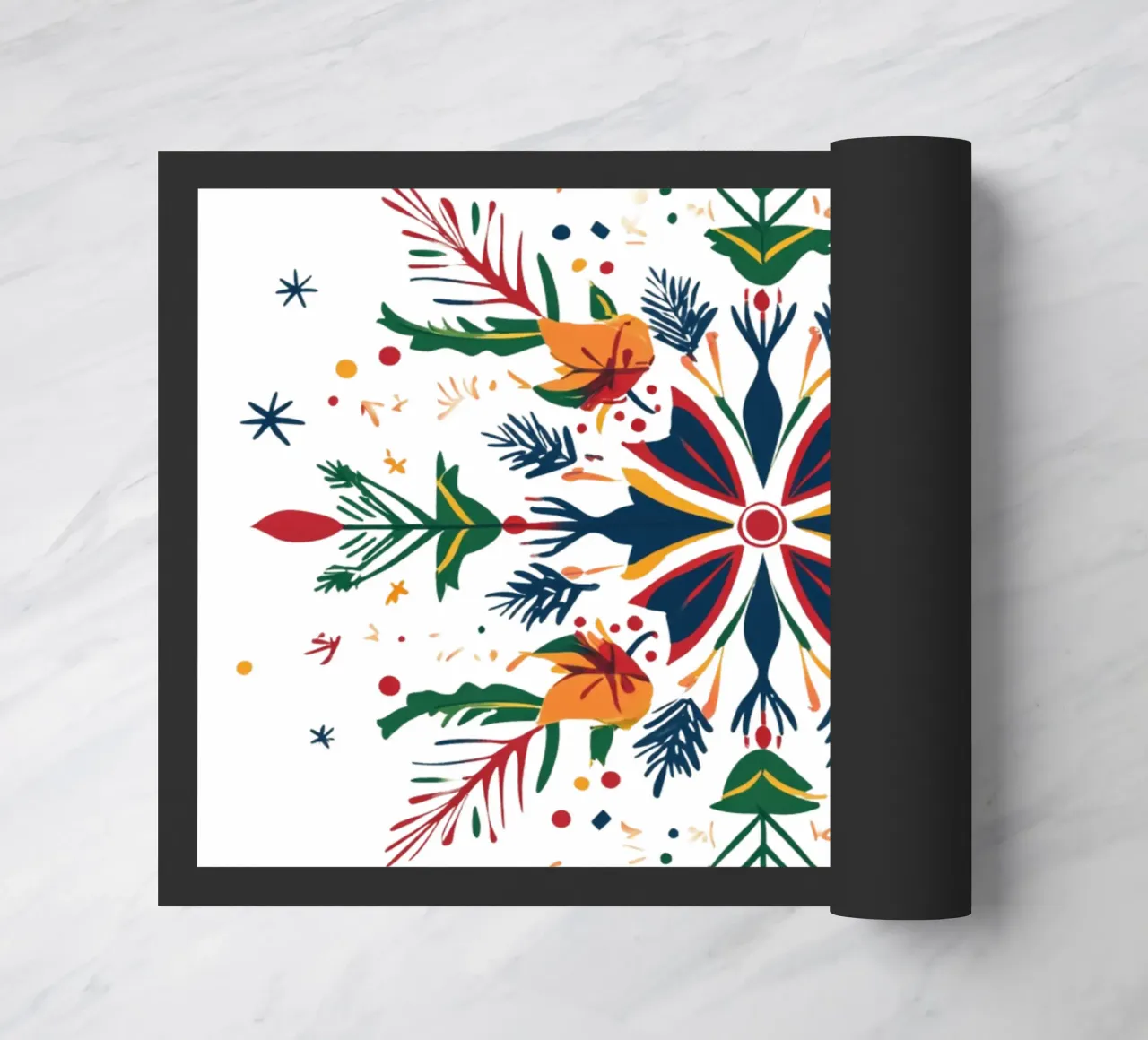 Mandala di Natale zerbino da Spiritual Touch