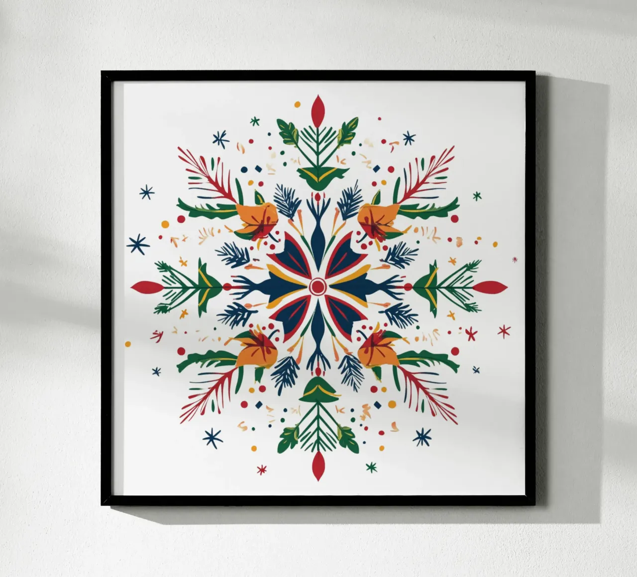 Christmas Mandala hahnemühle by Spiritual Touch