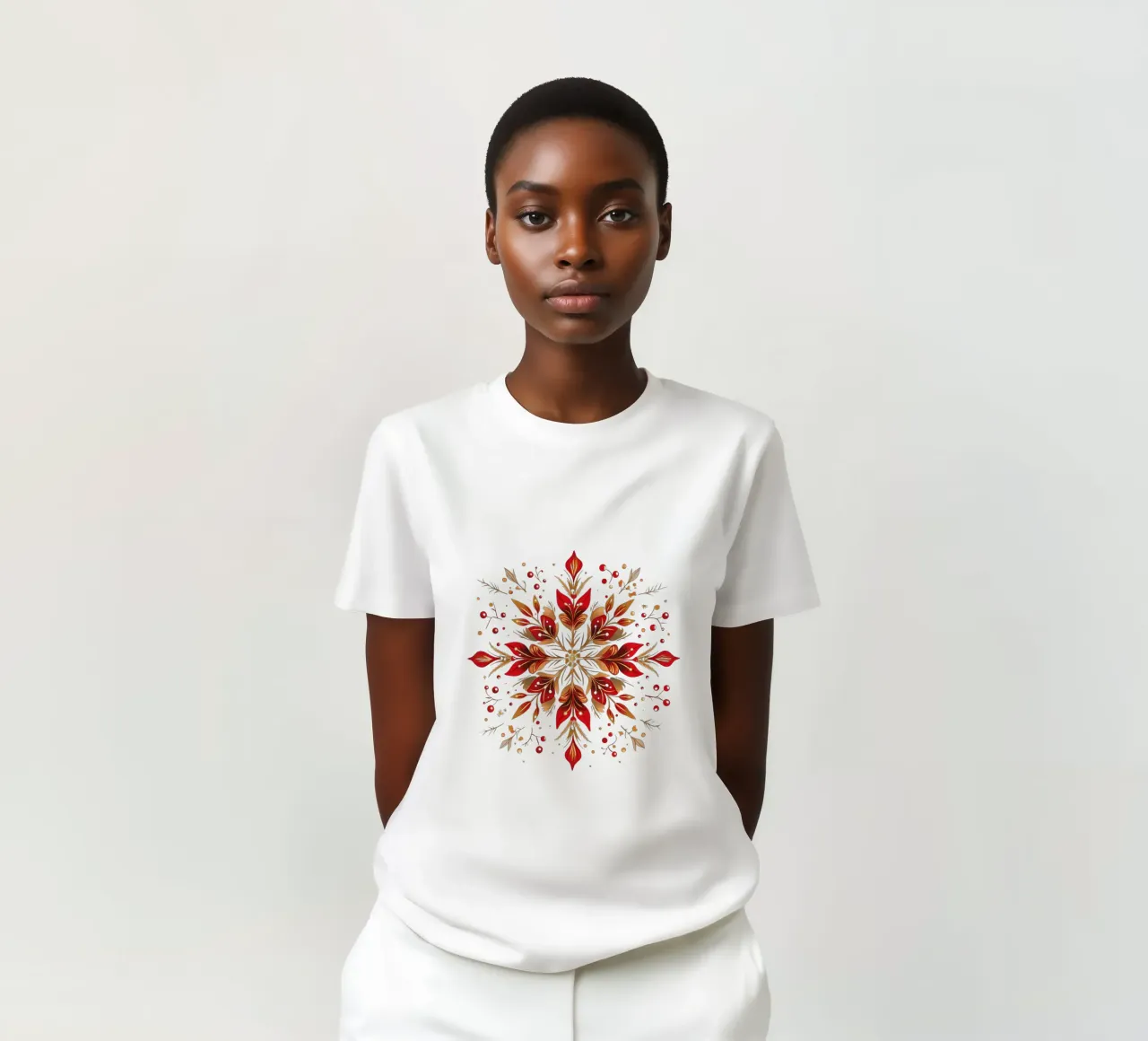 Christmas Mandala t-shirt by Spiritual Touch