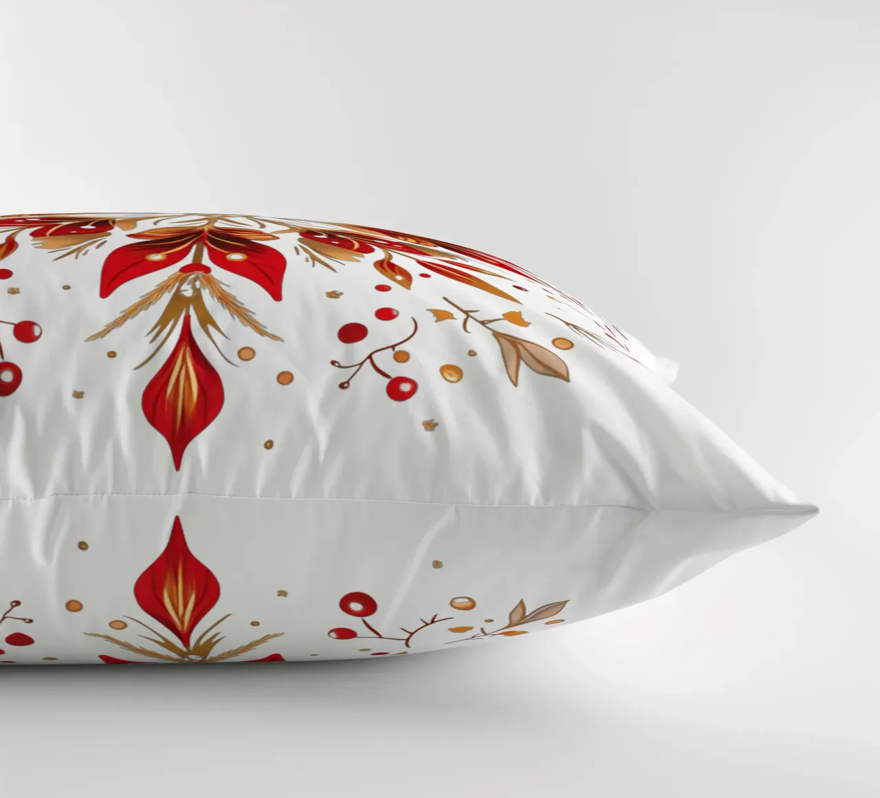 Christmas Mandala decorative cushion by Spiritual Touch