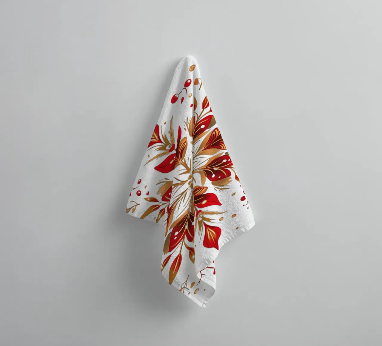 Christmas Mandala towel by Spiritual Touch