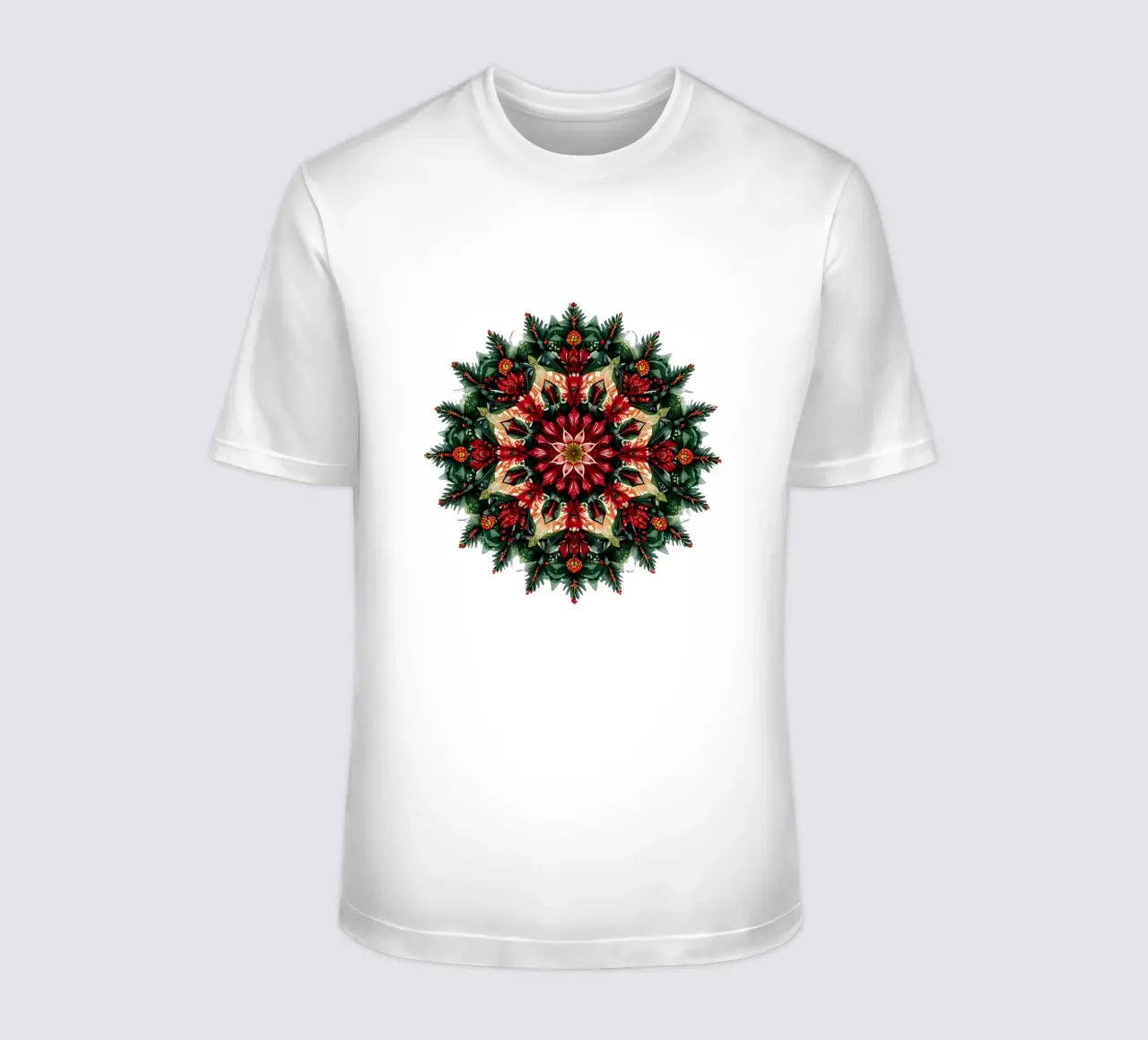 Mandala di Natale t-shirt da Spiritual Touch