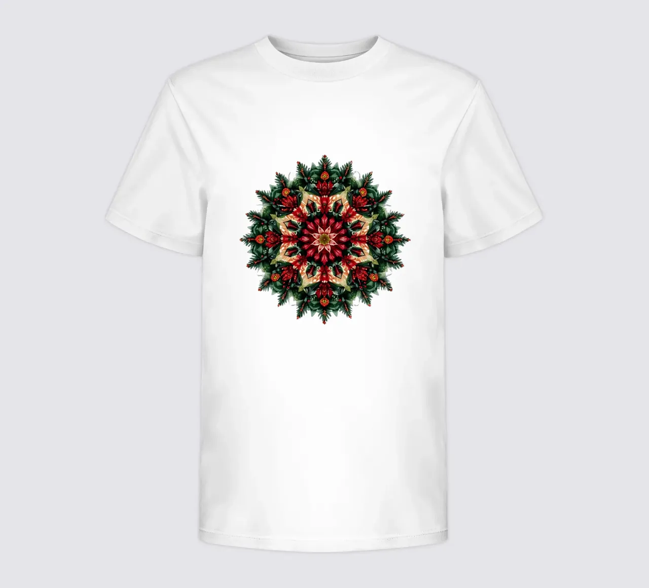 Mandala de Navidad camiseta para niños de Spiritual Touch
