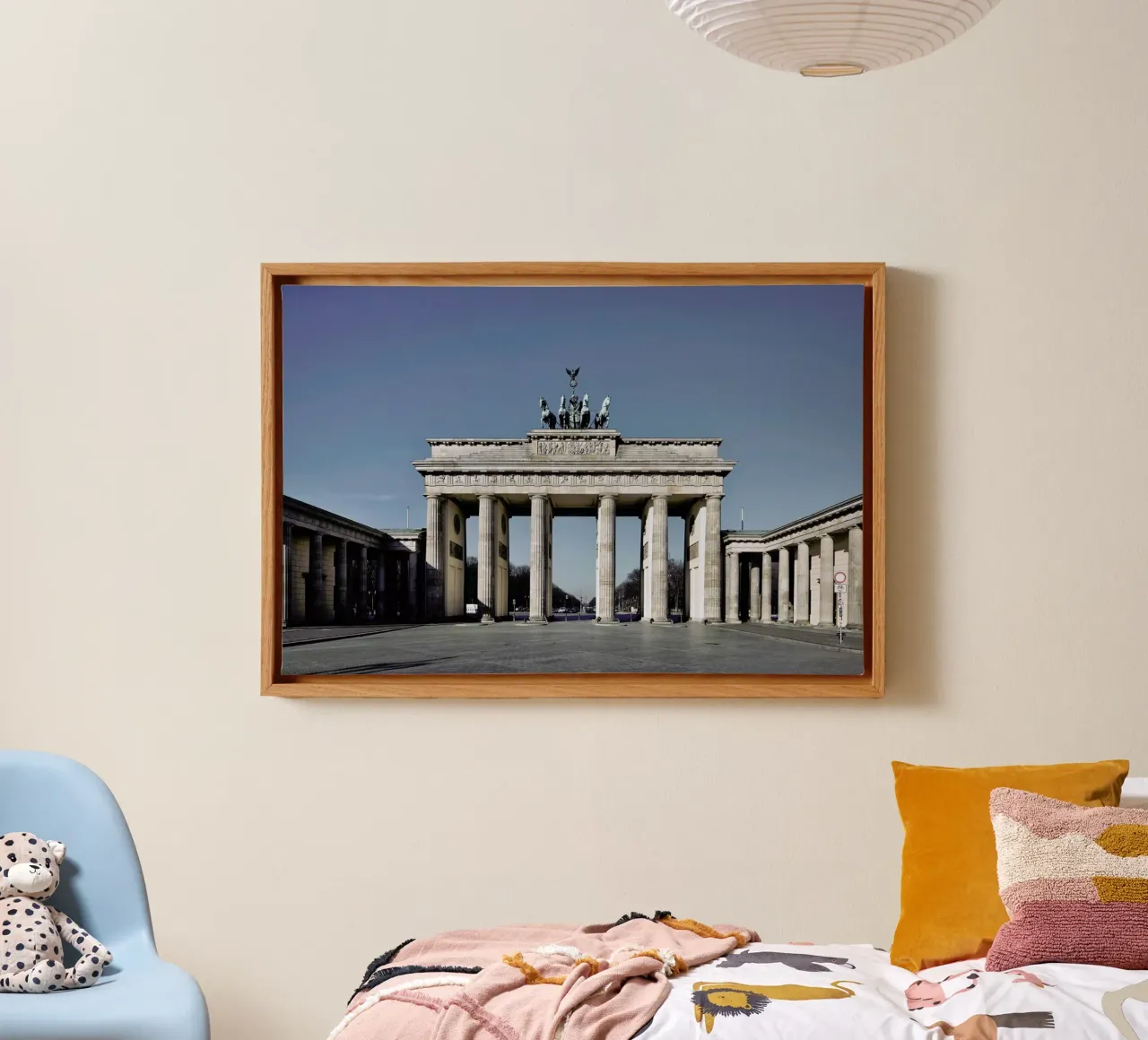 Berlin 2020 No 01 tela con Cornice a cassetta da Michael Belhadi