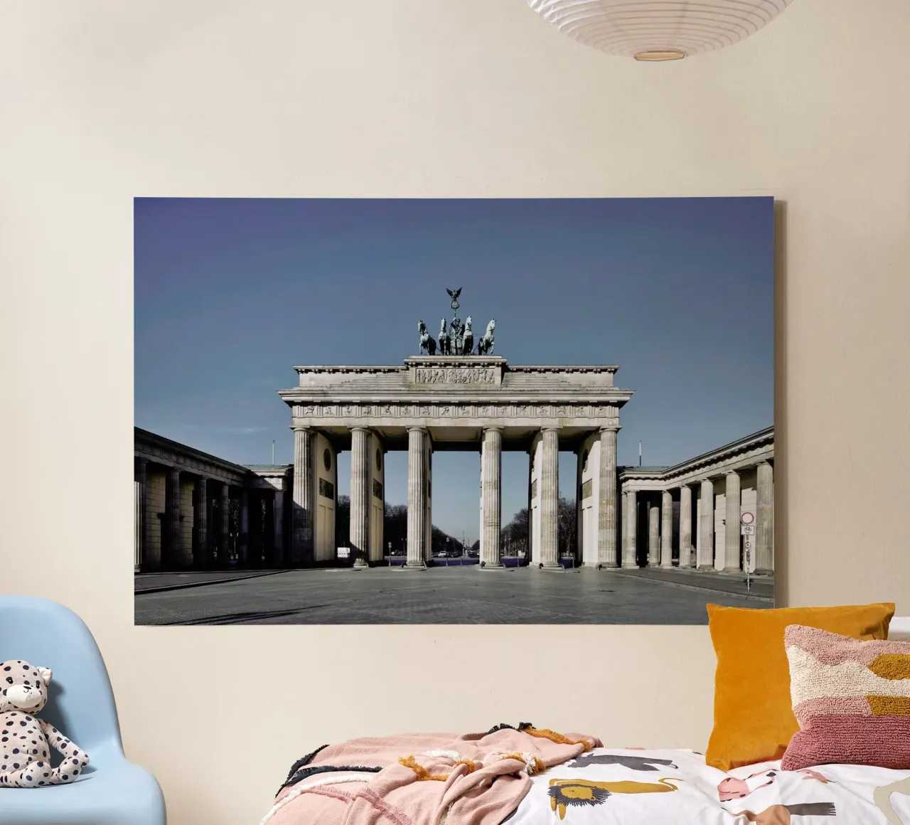 Berlin 2020 No 01 tela con Cornice a cassetta da Michael Belhadi