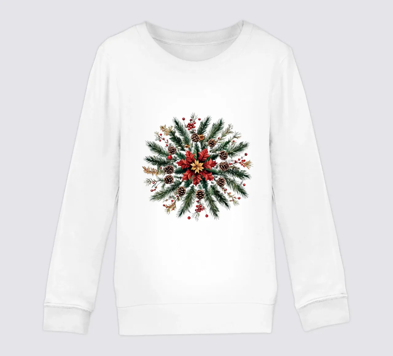 Mandala de Navidad sudadera para niño de Spiritual Touch