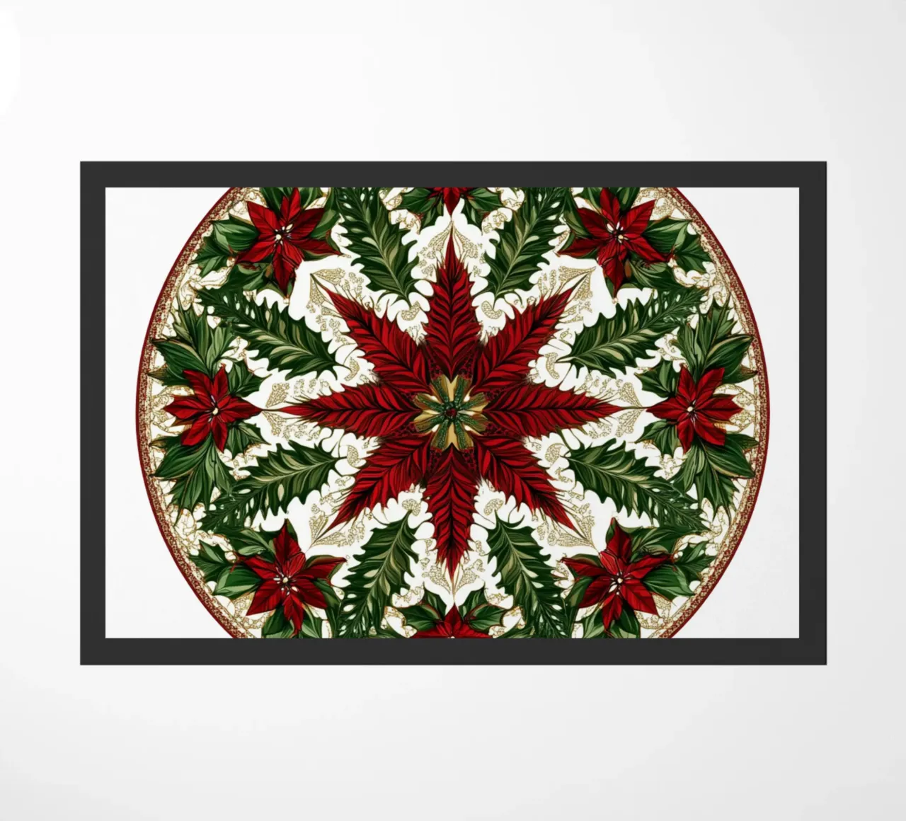 Mandala di Natale zerbino da Spiritual Touch
