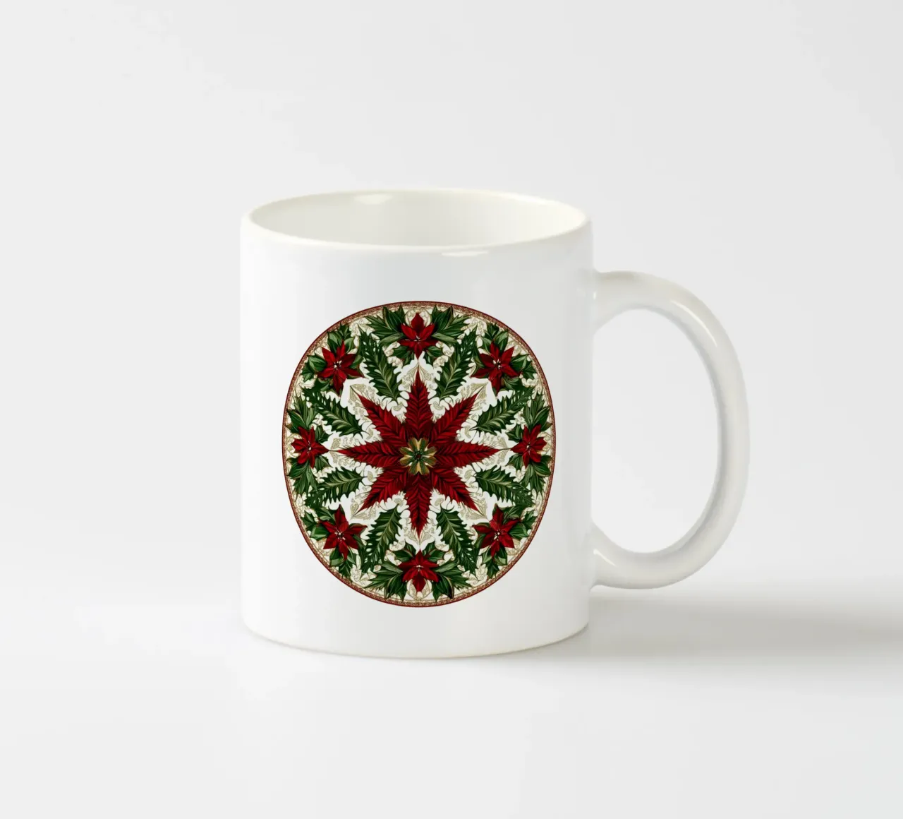 Mandala di Natale tazza in ceramica da Spiritual Touch