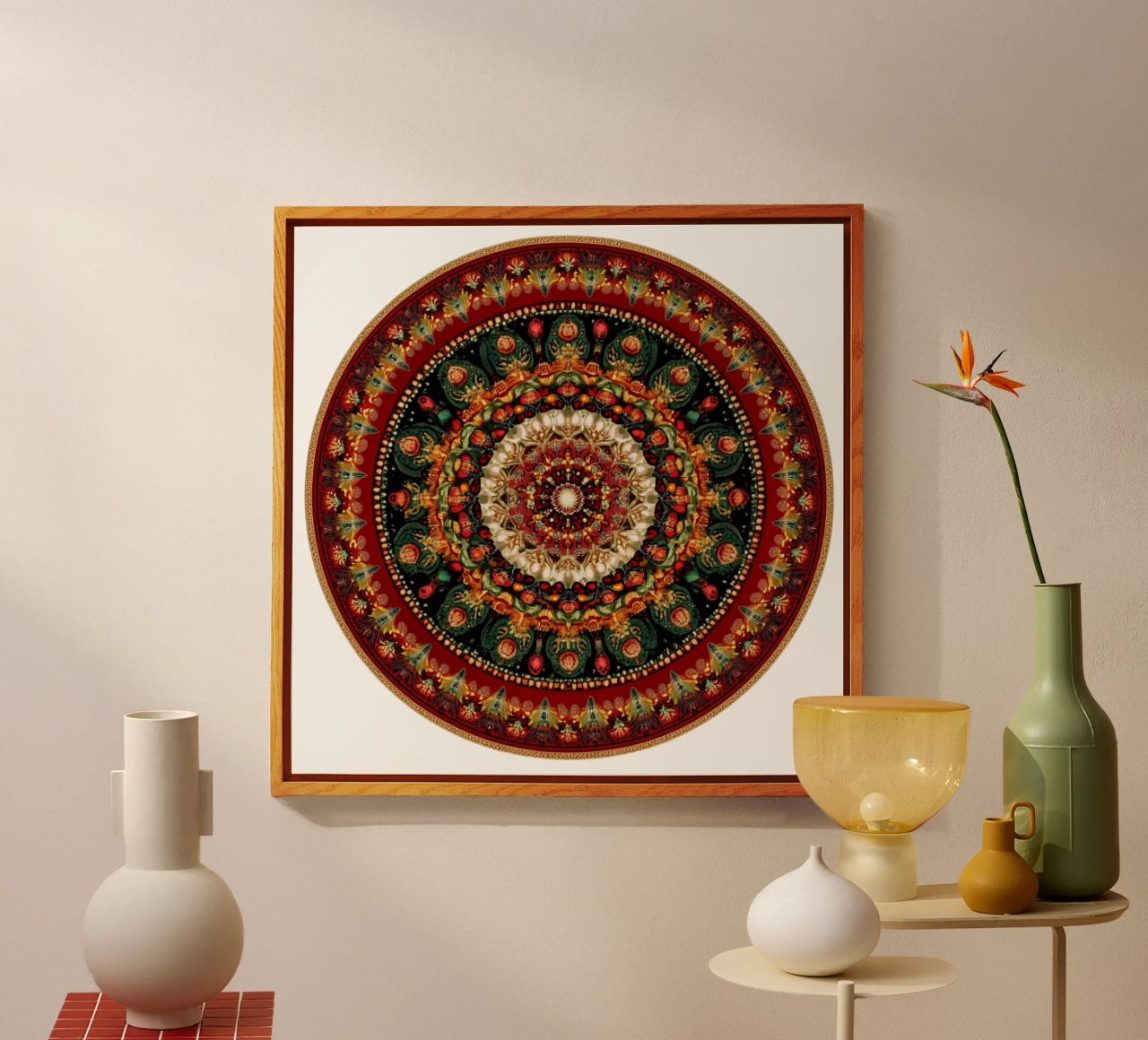 Mandala de Navidad metacrilato de Spiritual Touch