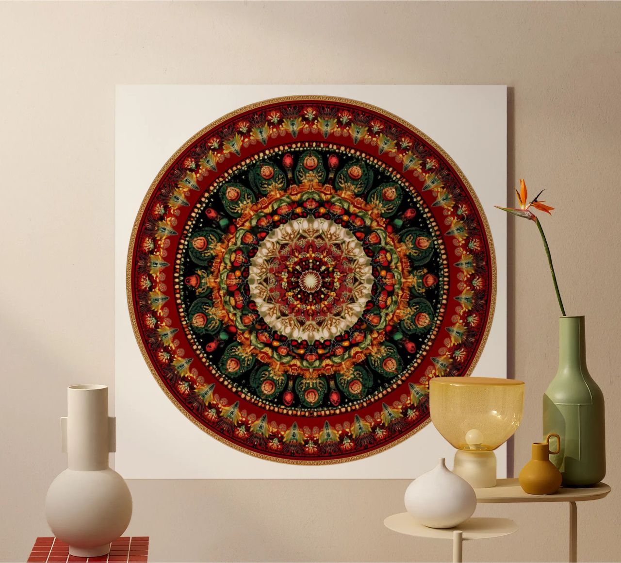 Mandala de Navidad metacrilato de Spiritual Touch