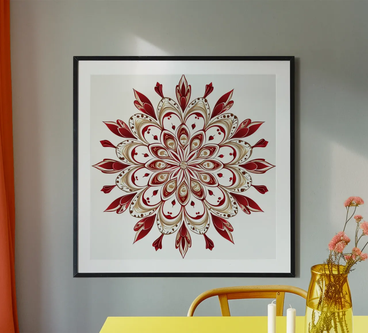 Mandala di Natale poster da Spiritual Touch