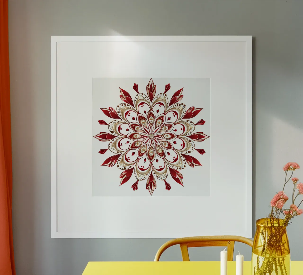 Mandala di Natale poster da Spiritual Touch