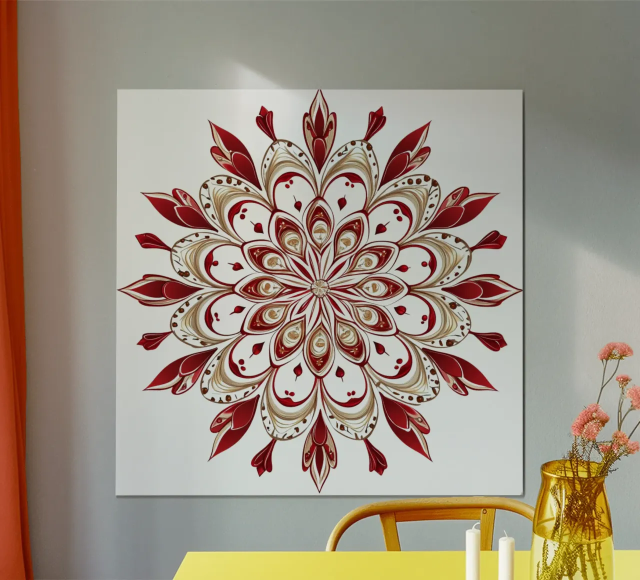 Mandala di Natale poster da Spiritual Touch