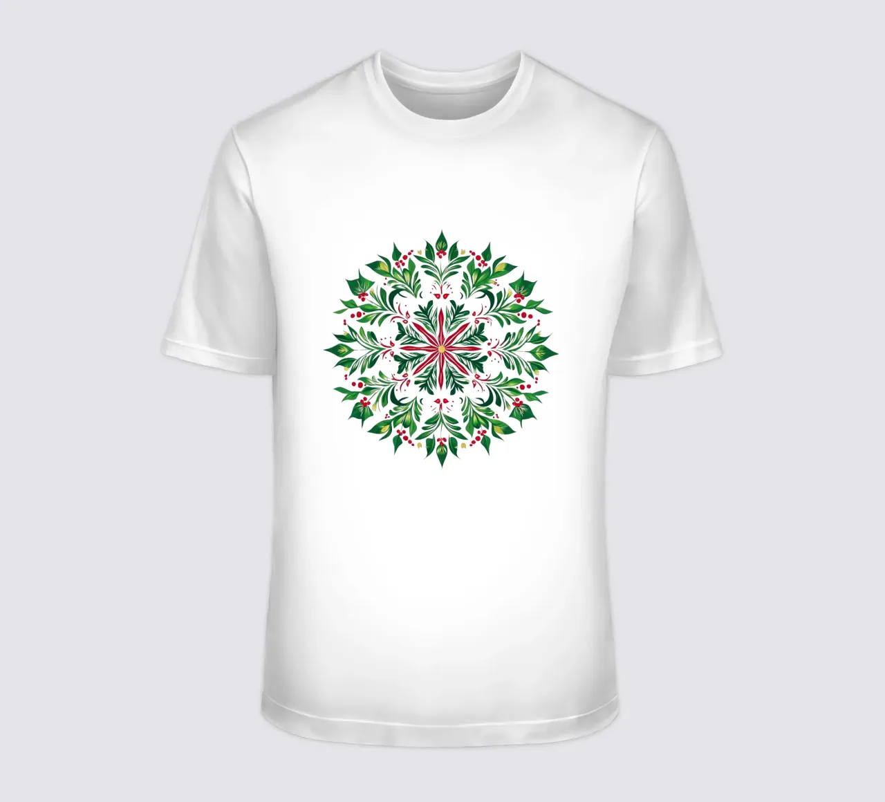 Christmas Mandala t-shirt by Spiritual Touch