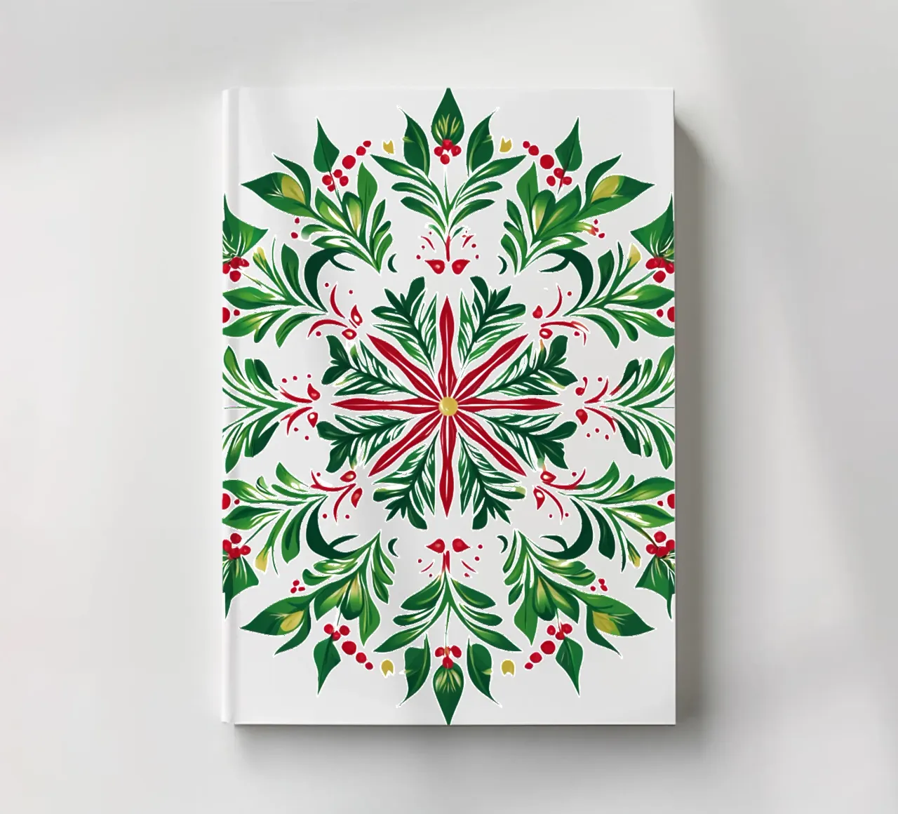 Christmas Mandala notebook by Spiritual Touch