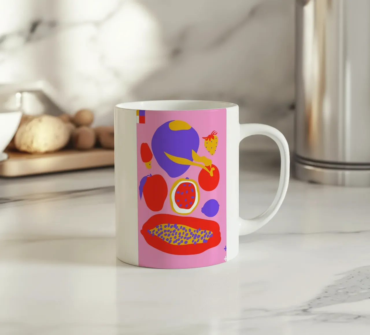 Summer Fuits tazza in ceramica da Mariery Young