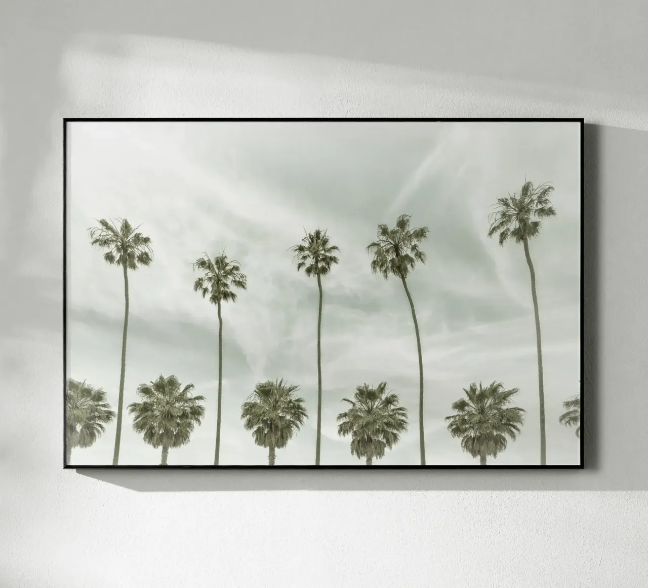 Palme idilliache in stile vintage plexiglass da Melanie Viola