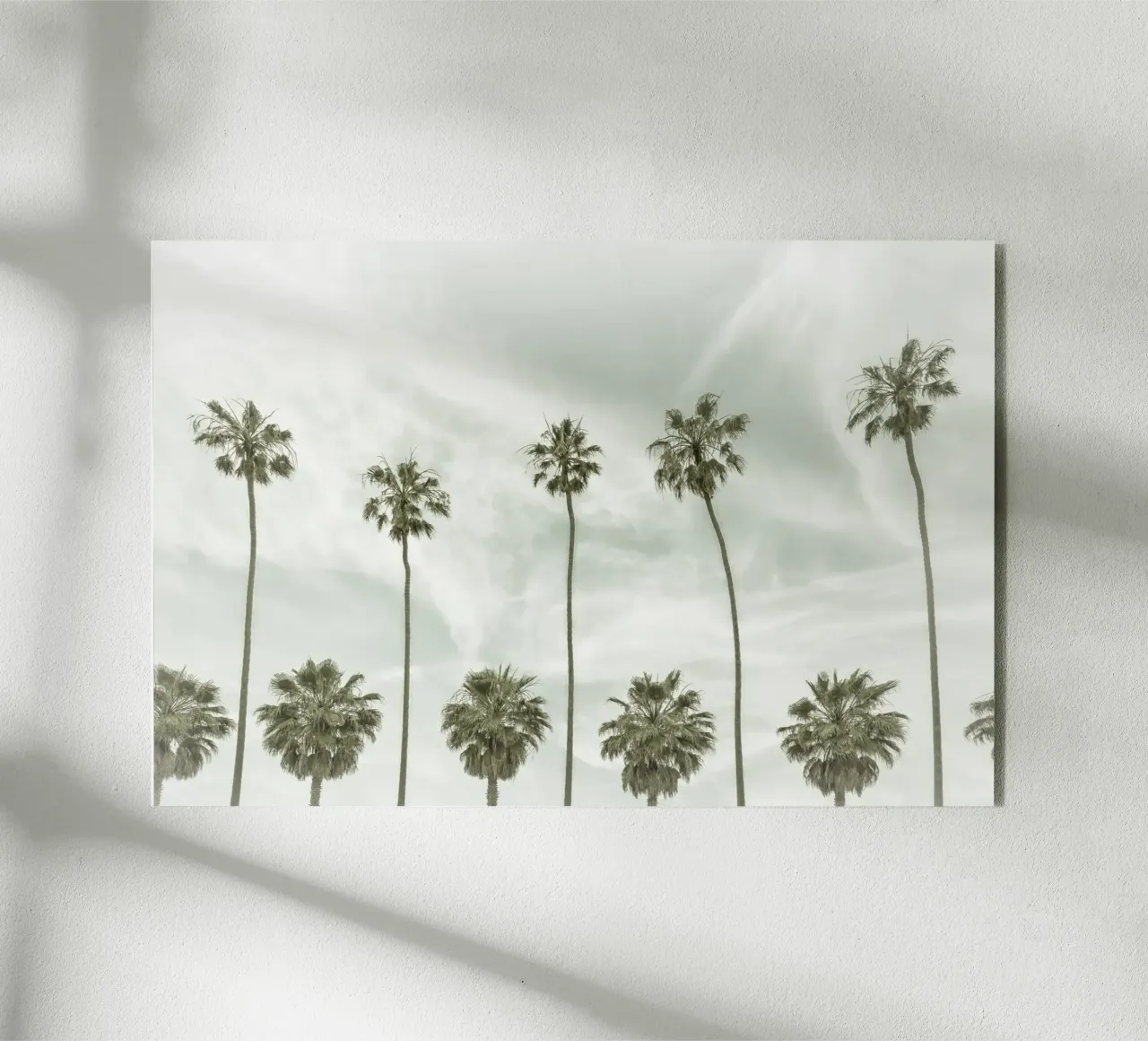 Palme idilliache in stile vintage plexiglass da Melanie Viola